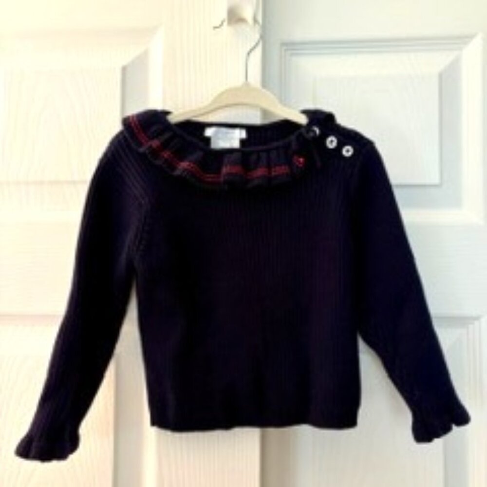 Jacadi - Navy Toddler Sweater - 12-18 Months